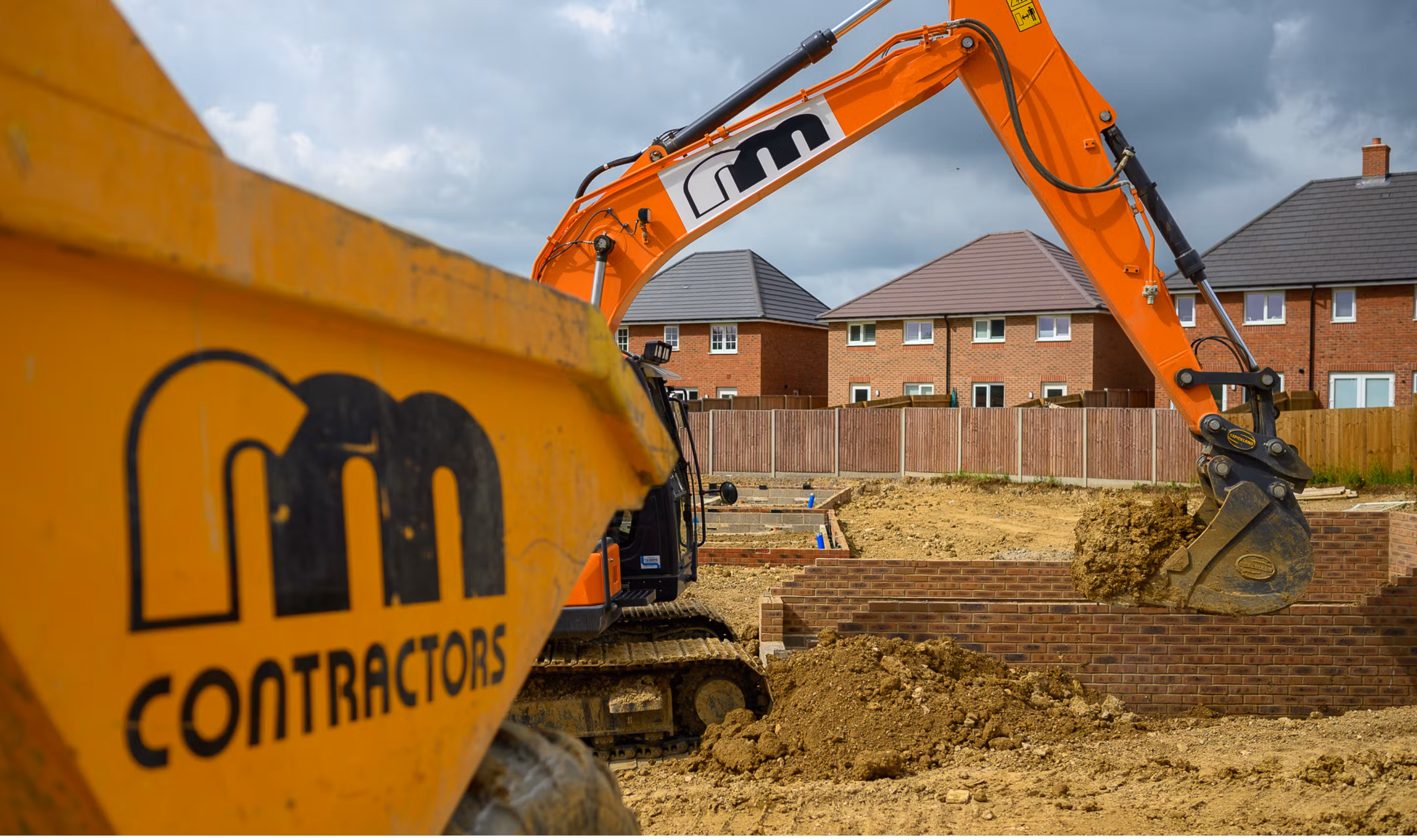 RM Contractors Construction Site