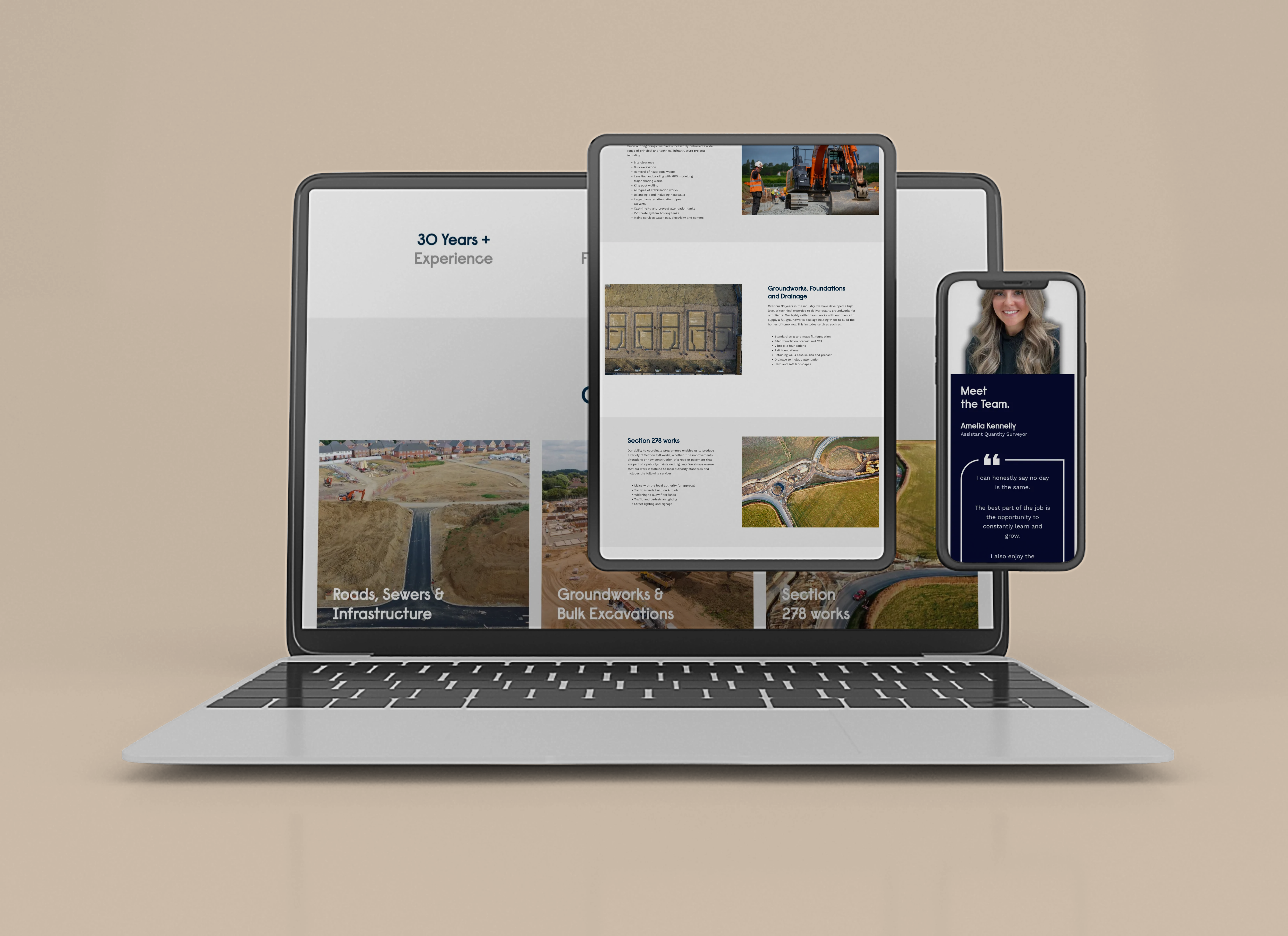 RM Contractors Website